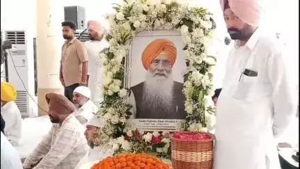 ਸੰਗਰੂਰ: ਸੰਗਰੂਰ ਨਾਨਕਿਆਣਾ ਗੁਰਦੁਆਰਾ ਸਾਹਿਬ ਵਿਖੇ ਸੁਖਦੇਵ ਸਿੰਘ ਢੀਡਸਾ ਦੀ ਅੰਤਿਮ ਅਰਦਾਸ ਮੌਕੇ ਸ਼ਾਮਿਲ ਹੋਈਆਂ ਸਿਆਸੀ ਵੱਡੀਆਂ ਸ਼ਖਸ਼ੀਅਤਾਂ
