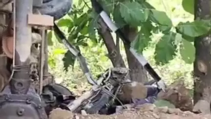 कांसाबेल: मुस्कुटी के पास तेज रफ्तार पिकअप ने बाइक सवार को मारी ठोकर, हादसे में युवक की गई जान