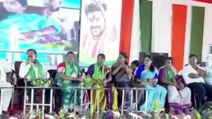 హుస్నాబాద్: హుస్నాబాద్ పట్టణంలో జరిగిన రైతు మహోత్సవ ముగింపు కార్యక్రమం
