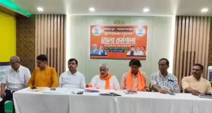 তমলুক: নিমতৌড়িতে "আমার বুথ সবচেয়ে মজবুত" এই ব্যানারে BJP র তমলুক সংগঠনিক জেলা কর্মশালার আয়োজন