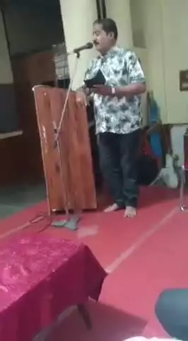 राष्ट्र जागरण पर संतोष नेमा द्वारा प्रस्तुत काव्य पाठ.!