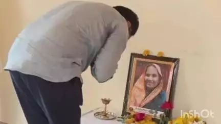 निलंगा: आमदार निलंगेकर यांनी मौजे अंबेवाडी अ.बु. येथील जाधव परिवाराची निवासस्थानी  जाऊन घेतली सांत्वन पर भेट