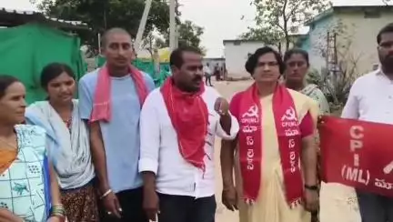 సూర్యాపేట: ఎమ్మెల్యే దత్తత గ్రామమైన నల్లతండాలో ఇది పరిస్థితి: సూర్యాపేటలో సీపీఐ (ఎం.ఎల్) మాస్ లైన్ జిల్లా కార్యదర్శి కొత్తపల్లి శివ