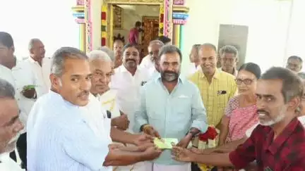 திருப்பூர் தெற்கு: நாரணாபுரம் ஸ்ரீ லக்ஷ்மி நரசிம்ம பெருமாள் ஆலய கும்பாபிஷேக விழா