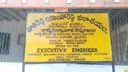 జమ్మలమడుగు: మైలవరం : మైలవరం రిజర్వాయర్ లోని నీటి నిల్వ వివరాలు