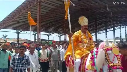 महिदपुर: महिदपुर में महाराणा प्रताप जयंती पर राजपूत समाज ने निकाली विशाल शौर्य यात्रा