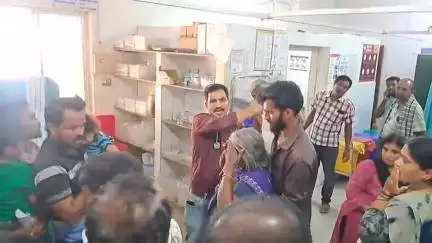 ಕೃಷ್ಣರಾಜಪೇಟೆ: ಬಿ. ಬಾಚಹಳ್ಳಿ ಗ್ರಾಮದಲ್ಲಿ ಮದುವೆ ದಿಬ್ಬಣದ ಮೇಲೆ ಜೇನ್ನೊಣಗಳು ದಾಳಿ, ಆಸ್ಪತ್ರೆಗೆ ದಾಖಲು