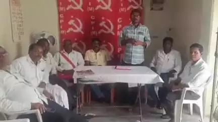 నిర్మల్: నిర్మల్ జిల్లాలోని పోడు భూములను అటవీ భూములుగా మార్చేందుకు కేంద్ర ప్రభుత్వం కుట్రలు చేస్తుంది: సీపీఎం పార్టీ