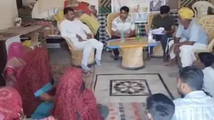 पोकरण: अटारी निदेशक ने विकसित कृषि संकल्प अभियान की मॉनिटरिंग की, किसानों को दी नई फसल उत्पाद की जानकारी