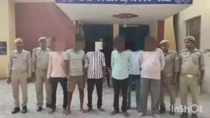 हर्रैया: मारपीट के मामले में पर्कोलिया पुलिस ने अलग-अलग जगह से 6 लोगों को किया गिरफ्तार