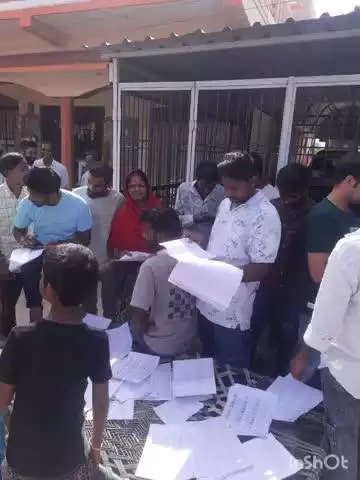 गनाेड़ा: गनोड़ा तहसील के मोटागांव में वार्ड नंबर एक पर पंचायत समिति सदस्य के उपचुनाव संपन्न