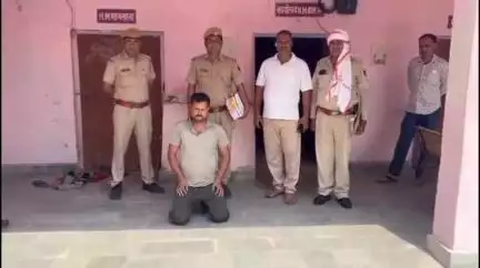 राजाखेड़ा: राजाखेड़ा पुलिस को मिली बड़ी कामयाबी, पुलिस पार्टी पर जानलेवा हमला करने वाला 15 हजार का इनामी बदमाश थानसिंह गिरफ्तार