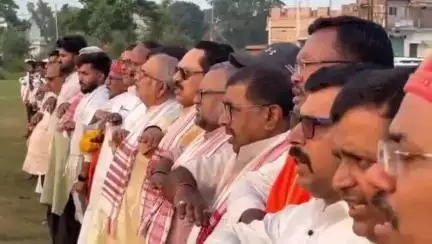 हज़ारीबाग: हजारीबाग में आरएसएस का प्रथम वर्ष प्रशिक्षण शिविर संपन्न, राष्ट्र व संस्कृति रक्षा का संकल्प दोहराया