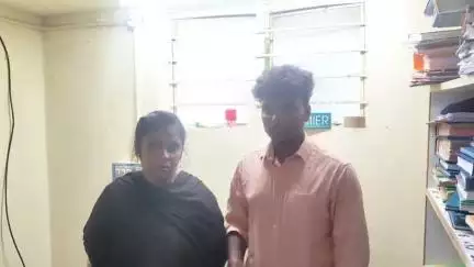 பாலக்கோடு: மாரண்டஅள்ளி  காவல் நிலையத்தில் பாதுகாப்பு கேட்டு  காதல் ஜோடி தஞ்சம்