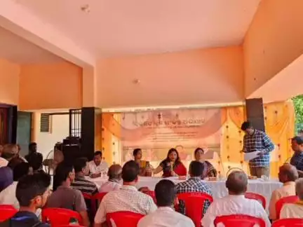 ଧର୍ମଶାଳା: ଧର୍ମଶାଳା ବ୍ଲକ ରମ୍ପେଇ ଗ୍ରାମରେ ଜେନାପୁର ଗ୍ରାମରେ କୃଷକ ଓ କୃଷିଜୀବୀ ମହିଳା ମାନଙ୍କ ଉଦ୍ଦେଶ୍ୟରେ ସଚେତନତା କାର୍ଯ୍ୟକ୍ରମ ଅନୁଷ୍ଠିତ ହୋଇଛି