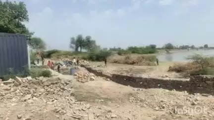 मावली: मांगथला पंचायत में गंधर्व सागर तालाब पर फिर शुरू हुआ निर्माण कार्य, जल संरक्षण जन अभियान में किया गया पूजन