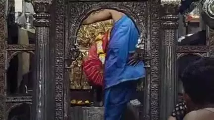 करवीर: करवीर निवासिनी अंबाबाई मंदिरात 1लाख 48 हजार 206 भाविकांनी घेतले दर्शन- देवस्थान समितीचे व्यवस्थापक महादेव दिंडे