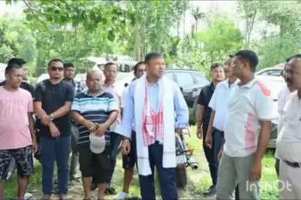 টিংখং: এন ডি এ চৰকাৰৰ ১১ বছৰীয়া কাৰ্যসূচী অনুষ্ঠিত হ'ল লেঙেৰী মণ্ডল কাৰ্যালয়ৰ চৌহদত , অংশ ল'লে মন্ত্ৰী বিমল বৰাই