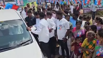 சிவகங்கை: சக்கந்தியில் விடுதலைச் சிறுத்தைகள் கட்சியினர் இல்ல திறப்பு விழா வி.சி. க.தலைவர் பங்கேற்பு