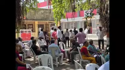 "રાષ્ટ્રીય વયોશ્રી" યોજના અંતર્ગત જેતપુર શાળા  નંબર એક ખાતે ખાતે સાધન સહાય એસેસમેન્ટ કેમ્પ યોજાયો