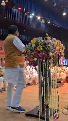 सांसद प्रदीप कुमार सिंह जी भागलपुर में सभा को संबोधित करते हुए बिहार में फिर से एनडीए के सरकार बनाने का लोगों को आवाहन किय