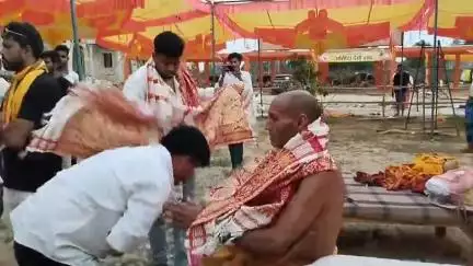 सिसवन: सिसवन संत समागम में शामिल हुए राष्ट्रीय एथलीट