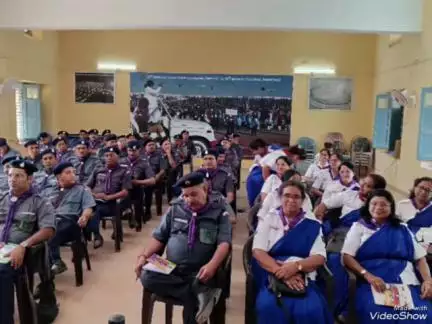भरतपुर: राज्य स्तरीय कमिश्नर बेसिक कोर्स भारत स्काउट गाइड का हुआ शुभारंभ