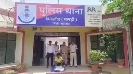 खंडवा: किल्लोद थाना क्षेत्र में चोरी के आरोपी को किल्लोद पुलिस ने गिरफ्तार कर न्यायालय में पेश किया