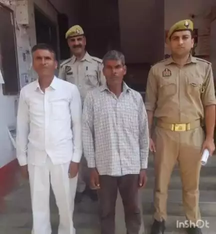 फिरोज़ाबाद: लालऊ में झगड़े के मामले में दक्षिण पुलिस ने सख्ती दिखाई, दो सगे भाइयों को किया गिरफ्तार