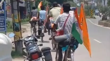 गोपालगंज: असम से चार धाम यात्रा पर निकले साइकिल सवार, 6 दोस्त 23 दिन में गोपालगंज पहुंचे, पर्यावरण का दिया संदेश