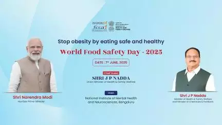 At World Food Safety Day 2025, Union Health Minister Shri J P Nadda launched FSSAI’s inclusive 'Stop Obesity' campaign