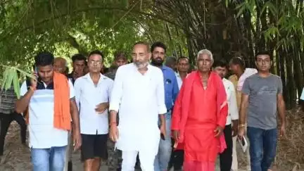 चकिया पिपरा: सहसी जगीराहा में नाले पर मुख्यमंत्री क्षेत्र विकास योजना से निर्मित पुलिया एवं सड़क का उद्घाटन विधायक ने किया
