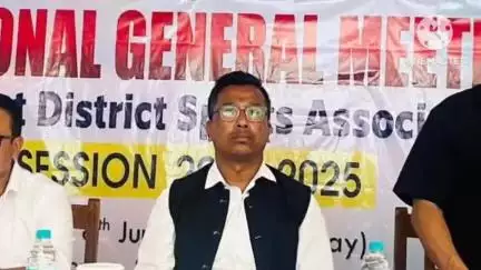 গোলাঘাট: গোলাঘাট জিলা ক্ৰীড়া সন্থাৰ বাৰ্ষিক সাধাৰণ সভা আৰু বিষয় বাছনি সভা অনুষ্ঠিত