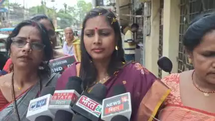 जगदीशपुर: बाइट: श्वेता सिंह, भाजपा नेत्री, भागलपुर
