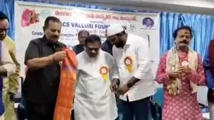 యర్రగొండపాలెం: భారత్ ప్రతిభ నోబెల్ అవార్డు అందుకున్న ఎర్రగొండపాలెంకు చెందిన సామాజిక కార్యకర్త డాక్టర్ ఇస్మాయిల్