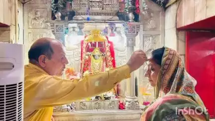 डलहौज़ी: पूर्व शिक्षा मंत्री आशा कुमारी ने माता भद्रकाली मंदिर भलेई में नवाया शीश