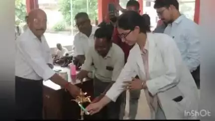 વાંસદા: અંકલાછ ગામ ખાતે નિ:શુલ્ક કેન્સર નિદાન કેમ્પ યોજાયો