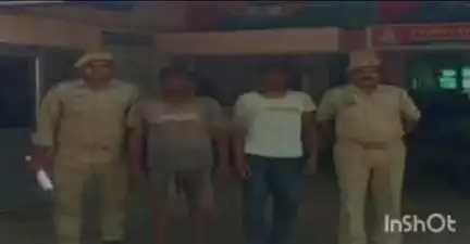 एत्मादपुर: गुटखा खरीदने को लेकर हुए विवाद में दुकानदार को चाकू मारकर घायल करने वाले 2 अभियुक्तों को पुलिस ने बरहन से किया गिरफ्तार