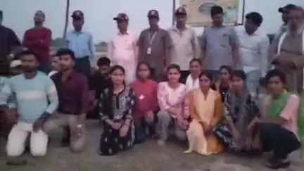 सिकंदरा: कस्बा सिकंदरा में यूपी पुलिस में चयनित 36 छात्र-छात्राओं को किया गया सम्मानित