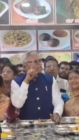 ಮಾಲೂರು: ಪಟ್ಟಣದಲ್ಲಿ ನೂತನವಾಗಿ ನಿರ್ಮಾಣಗೊಂಡ ಇಂದಿರಾ ಕ್ಯಾಂಟೀನ್ ಉದ್ಘಾಟಿಸಿದ ಶಾಸಕ ಕೆ.ವೈ. ನಂಜೇಗೌಡ