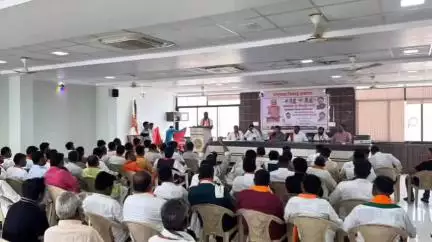 चिखली: जिल्हा भाजपाच्या वतीने आयोजित 'संकल्प से सिद्धी तक' ही जिल्हा कार्यशाळा चिखली येथील राष्ट्रमाता जिजाऊ सभागृहात संपन्न