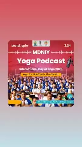 India is ready for its biggest yoga celebration ever—and it starts with YOU.📲 Register today at yoga.ayush.gov.in/yoga-sangam