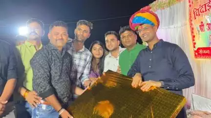 राजगढ़: एसपी के ट्रांसफर के बाद राजगढ़ जिला पुलिस प्रशासन द्वारा विदाई समारोह का आयोजन