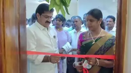 అభివృద్ధి ధ్యేయంగా కూటమి ప్రభుత్వం ముందుకు వెళుతుంది పెదపూడి లో 40 లక్షల ఎండిఓ కార్యాలయాన్ని ప్రారంభించిన ఎమ్మెల్యే