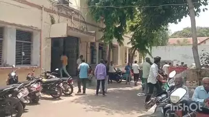 પેટલાદ: તાલુકા પંચાયત કચેરી ખાતે ઉમેદવારી પત્રો ભરવાના છેલ્લા દિવસે મોટી સંખ્યામાં લોકો ઉમટી પડ્યા