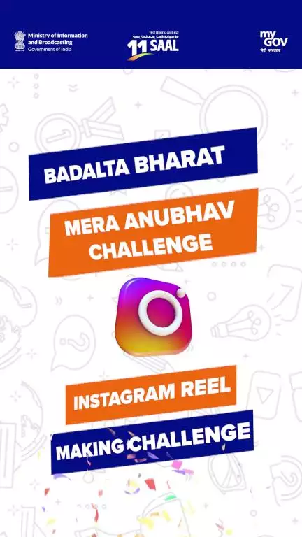 Let your reel showcase India's progress you've seen unfold.