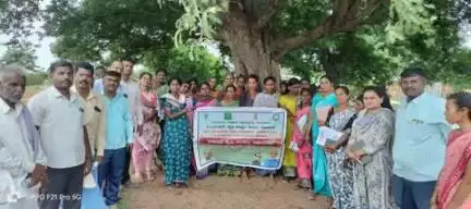 Pre-Kharif Campaign held at Hiranya Gowdanahalli to promote sustainable farming & improved agri practices #ViksitKrishi