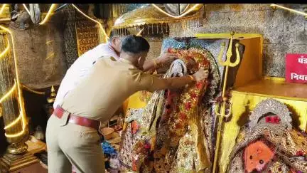राजगढ़: राजगढ़: नवागत एसपी अमित तोलानी ने जालपा माता मंदिर में की पूजा-अर्चना