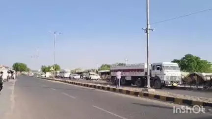 बालेसर: बालेसर कस्बे में बस स्टैंड पर लगाए गए सीसीटीवी कैमरे