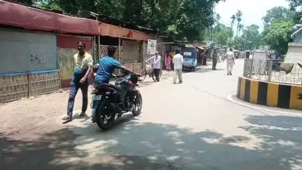 কৈলাশহর: কৈলাসহর থানার পুলিশের উদ্যোগে থানার সামনে করা হল স্পেশাল দ্বিচক্র যান অভিযান